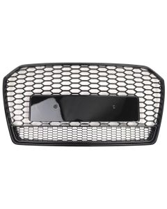 Audi A6 S6 C7.5 2016-2018 RS6 Style Front Grille Honeycomb with Black Trim