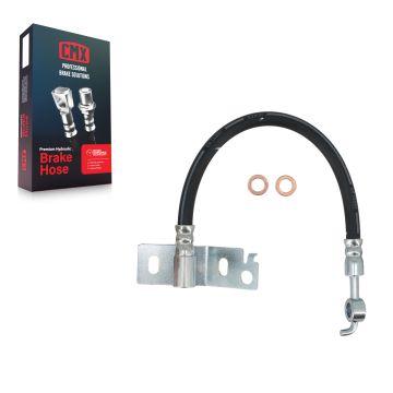 Rear Left Brake Hydraulic Hose 12-H384456 For Ford F-150 With Manual Parking