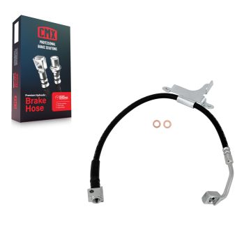 Front Left Brake Hydraulic Hose 12-H620047 For GMC Chevrolet Envoy Trailblazer XL EXT SSR Oldsmobile