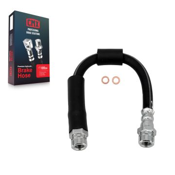 Rear Brake Hydraulic Hose 12-H620969 For Volkswagen Jetta Rabbit Golf Beetle Audi GTI Passat CC A3