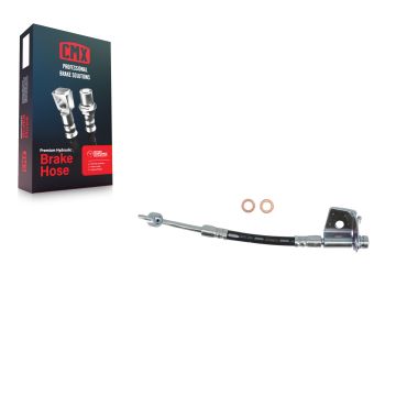 Rear Left Outer Brake Hydraulic Hose 12-H622008 For 2012-2017 Hyundai Accent Disc rear brakes