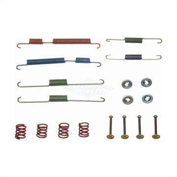 Rear Drum Brake Hardware Kit 13-H17358 For Hyundai Elantra Accent Kia Spectra Spectra5 Tiburon Dodge