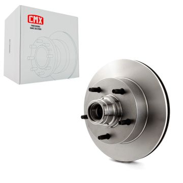 Front Disc Brake Rotor Hub Assembly (1 Piece Only) 8-66455 For Ford E-150 Econoline Club Wagon