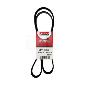 Vacuum Pump Accessory Drive Belt BAN-3PK773F For GMC Chevrolet Sierra 1500 Silverado Tahoe Cadillac