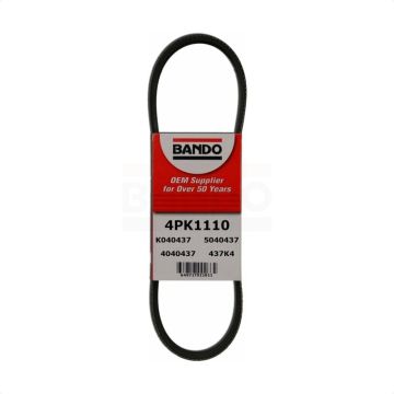Accessory Drive Belt BAN-4PK1110 For Honda Accord Odyssey Acura Toyota 4Runner Pilot TL MDX CL T100