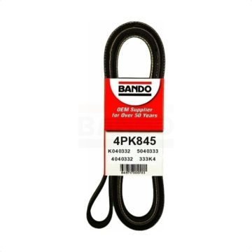 Accessory Drive Belt BAN-4PK845 For Hyundai Accent Kia Honda Subaru Civic CR-V Rio Rio5 Outback BMW