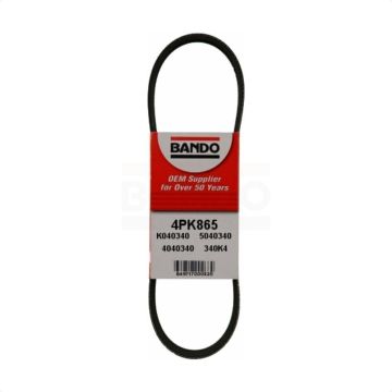 Accessory Drive Belt BAN-4PK865 For BMW Hyundai Tucson Kia Sportage Toyota X5 X3 Z4 Mazda Miata 325i