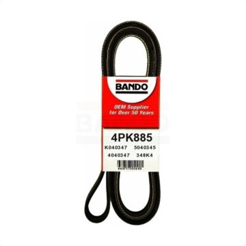Accessory Drive Belt BAN-4PK885 For Mazda Miata Protege MX-3 Mitsubishi Mirage