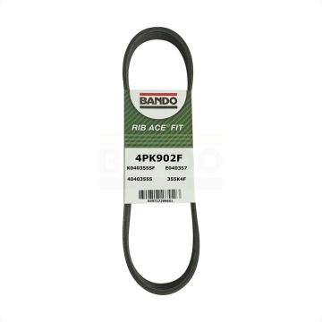 Accessory Drive Belt BAN-4PK902F For GMC Chevrolet Sierra 1500 Silverado 2500 HD 3500 Avalanche XL