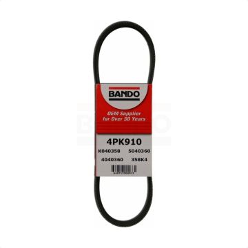Accessory Drive Belt BAN-4PK910 For Mitsubishi Eclipse Endeavor Galant Toyota Tercel Honda Accord
