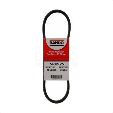 Accessory Drive Belt BAN-5PK925 For Volkswagen Jetta Golf Rabbit Honda Accord Acura TL Geo Prizm