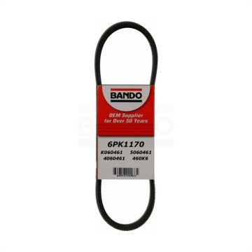 Accessory Drive Belt BAN-6PK1170 For Honda Accord Acura RDX TLX MDX Crosstour RLX