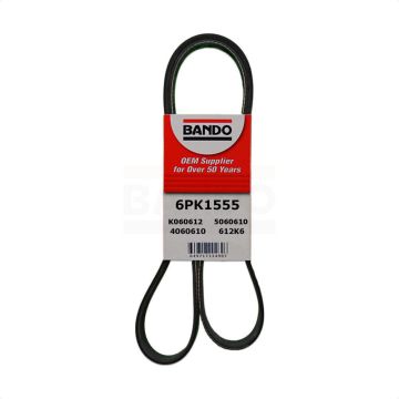 Accessory Drive Belt BAN-6PK1555 For Ford Escape Fiesta Chevrolet Sonic Transit Connect BMW Z3 328i