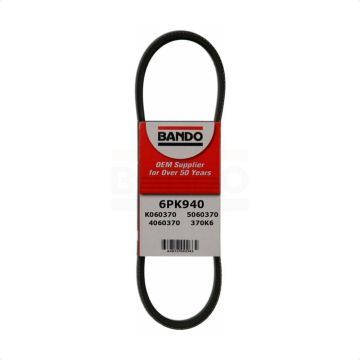 Accessory Drive Belt BAN-6PK940 For Honda Accord Toyota Camry Ford Tempo Mercury Topaz Isuzu I-Mark