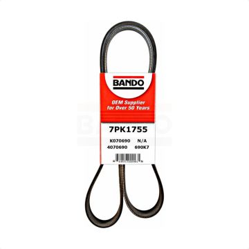 Accessory Drive Belt BAN-7PK1755 For Honda CR-V Acura TSX 2.4L