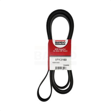 Alternator Accessory Drive Belt BAN-8PK3160 For Ram 2500 3500 4500 5500