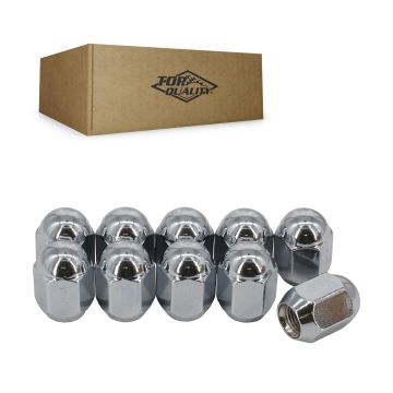 Chrome Wheel Lug Nut Acorn 21 HEX M12X1.25 CRM-N3612 For Nissan Rogue Versa Sentra Frontier Murano