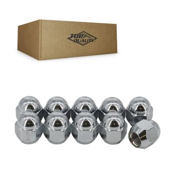 Chrome Wheel Lug Nut 19 HEX M12X1.25 CRM-N4010 For Subaru Forester Outback Impreza Crosstrek Legacy
