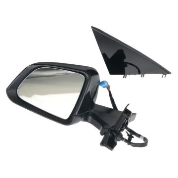 Left Door Mirror Black for Tesla Model Y 2020-2023