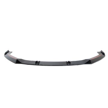 Audi A4 S4 B9 2017-2019 (for RS4 Style Bumper) Front Lip Spoiler RS4 Style Black