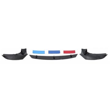 BMW 5 Series G30 2017-2020 Front Bumper Lip Spoiler M5 Style Gloss Black