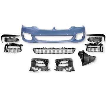 BMW 5 Series G30 2017-2020 Front Bumper Conversion Body KIT to M Tech Style Look
