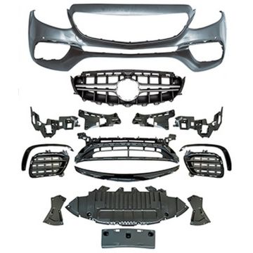 Mercedes Benz E-Class W213 2017-2020 Front Bumper Conversion to E63 AMG Style Look