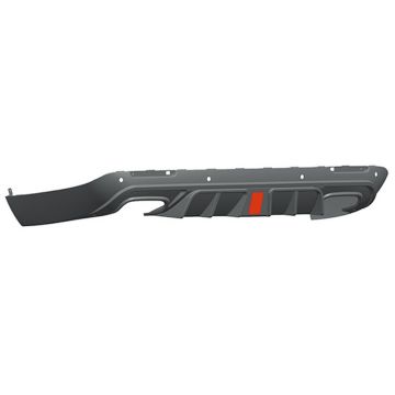 Dodge Challenger 2015-2023 BS Rear Diffuser Matte Black