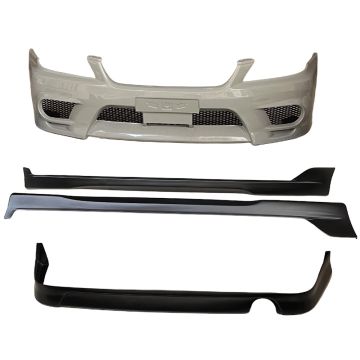 Lexus IS300 Toyota Altezza SXE10 2001-2005 Front Bumper Conversion Body KIT with Side Skirts and Rear Lip to T Sport Style Look