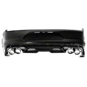 Ford Mustang 2018-2023 Rear Bumper Conversion Body Kit to Shelby GT500 Style Look