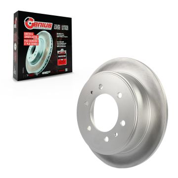 Rear Coated Disc Brake Rotor (1 Piece Only) GCR-580358 For Hummer H3 H3T