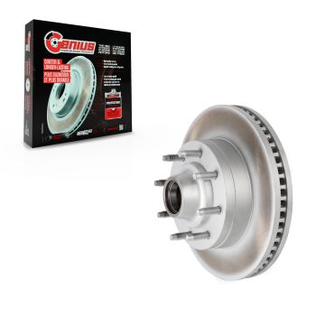 Front Coated Disc Brake Rotor Hub Assembly (1 Piece Only) GCR-680681 For Ford E-350 Super Duty E-250
