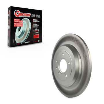 Rear Coated Disc Brake Rotor (1 Piece Only) GCR-680686 For Ford Explorer Edge Flex Lincoln Taurus X