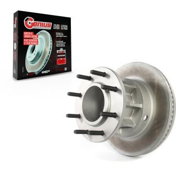 Front Coated Disc Brake Rotor Hub Assembly (1 Piece Only) GCR-681785 For Ford F-350 Super Duty F-250