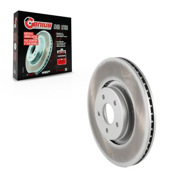 Front Coated Disc Brake Rotor (1 Piece Only) GCR-681994 For Ford Focus Lincoln MKC