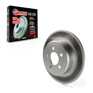 Rear Coated Disc Brake Rotor (1 Piece Only) GCR-780254 For Dodge Chrysler 300 Charger Challenger