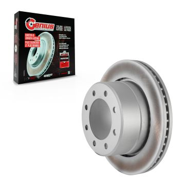 Rear Coated Disc Brake Rotor (1 Piece Only) GCR-780733 For Ram 2500 3500 1500 Dodge