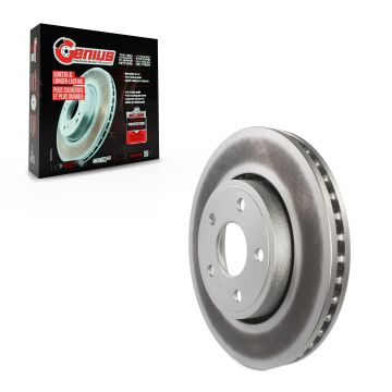 Front Coated Disc Brake Rotor (1 Piece Only) GCR-780868 For Jeep Grand Cherokee Dodge Durango