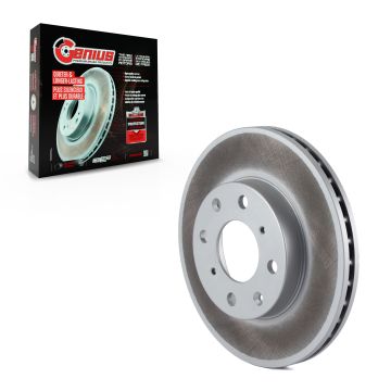 Front Coated Disc Brake Rotor (1 Piece Only) GCR-96147 For Honda Civic del Sol CRX