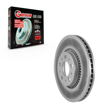 Front Coated Disc Brake Rotor (1 Piece Only) GCR-980050 For Volvo S60 XC70 V70 S80