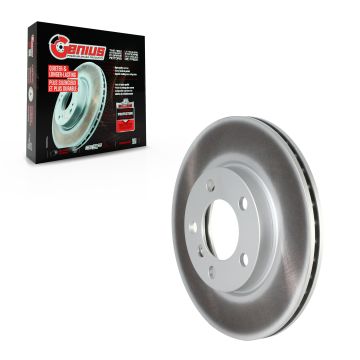 Front Coated Disc Brake Rotor (1 Piece Only) GCR-980968 For Mini Cooper Countryman Paceman