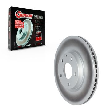 Front Coated Disc Brake Rotor (1 Piece Only) GCR-982611 For Mazda 3 CX-30 Sport