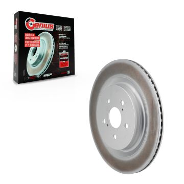 Rear Coated Disc Brake Rotor (1 Piece Only) GCR-982706 For Toyota Highlander Lexus RX350 RX350h