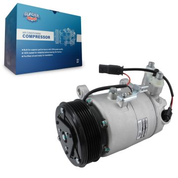 Air Conditioner AC Compressor with Clutch GLB-BM13318 For Mini Cooper Clubman