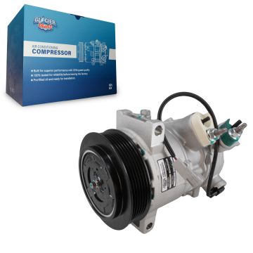 Air Conditioner AC Compressor with Clutch GLB-CH12470 For Jeep Patriot Compass Dodge Caliber