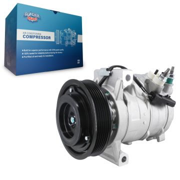 Air Conditioner AC Compressor with Clutch GLB-CH12725 For Ram 2500 1500 3500 Dodge 5500 4500