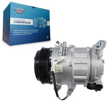 Air Conditioner AC Compressor with Clutch GLB-CH13131 For Jeep Cherokee Chrysler 200