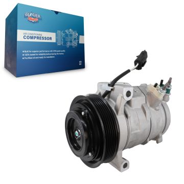 Air Conditioner AC Compressor with Clutch GLB-CH13418 For Dodge Durango