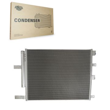 AC Condenser GLB-CH4537 For Ram 2500 3500 4500 5500 Without Integrated Transmission Oil Cooler 6.7L