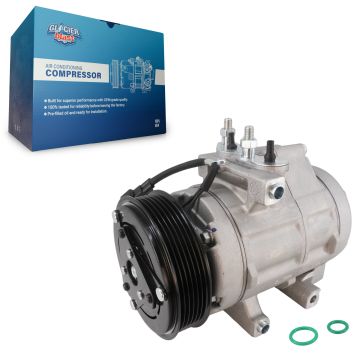 AC Compressor GLB-FD12617 For Ford F-150 F-350 Super Duty F-250 Expedition Lincoln Navigator Mark LT